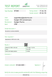 (HGH) Recombinant Human Growth Hormone 3,64mg / 10ui