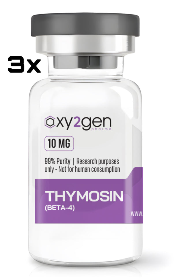 3 ADET TB-500 (Thymosin Beta-4) 10mg