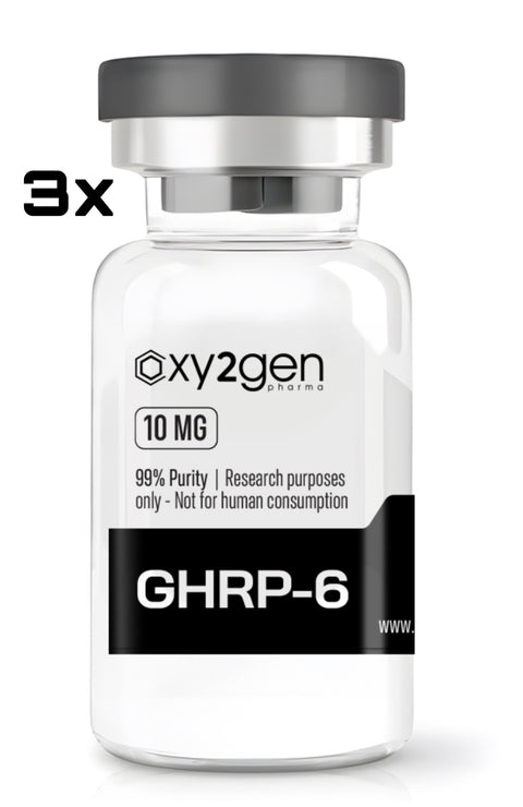 3 ADET GHRP-6 10mg