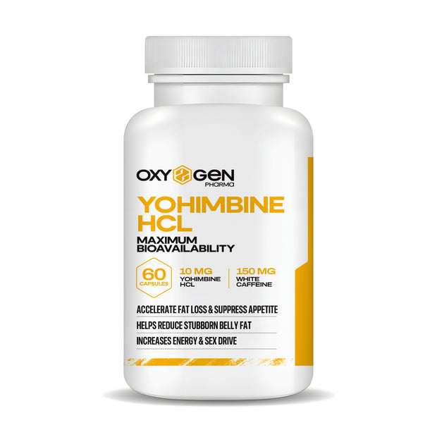 Yohimbine HCL Fat Burner with Caffeine Boost