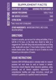 CARDARINE (GW-50116)